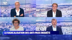 La radicalisation du mouvement anti-pass inquiète - 01/08