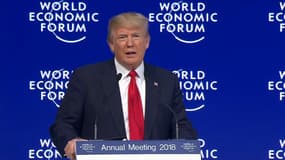 Donald Trump était très attendu à Davos.