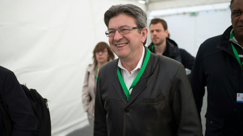 Jean-Luc Mélenchon, le 18 avril 2016.