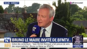 Bruno Le Maire: "Je ne suis pas candidat à la direction générale du FMI"