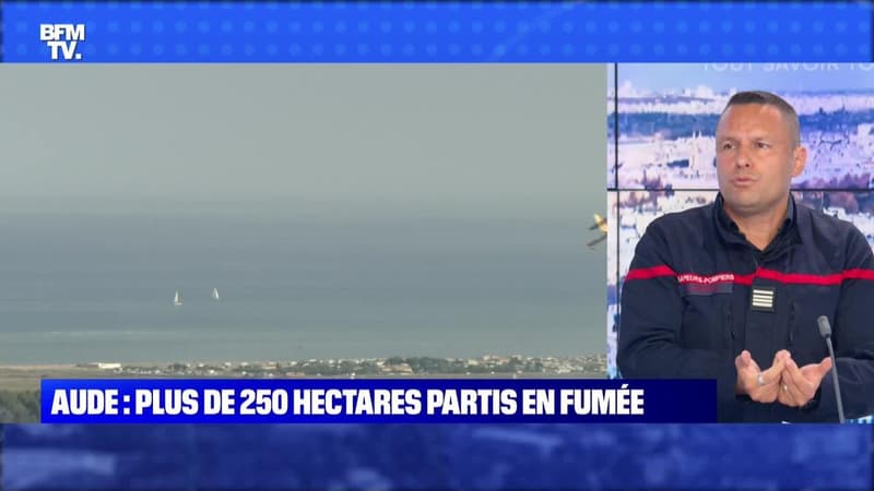 Aude : plus de 250 hectares partis en fumée - 04/07