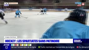 Hockey: un incident technique prive les Spartiates de patinoire