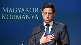 Gergely Gulyas, le chef de cabinet du Premier ministre hongrois Vikto Orban, le 9 novembre 2018 à Budapest