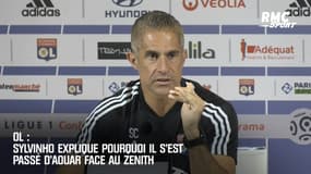 OL : Sylvinho explique pourquoi il s’est passé d’Aouar face au Zenith