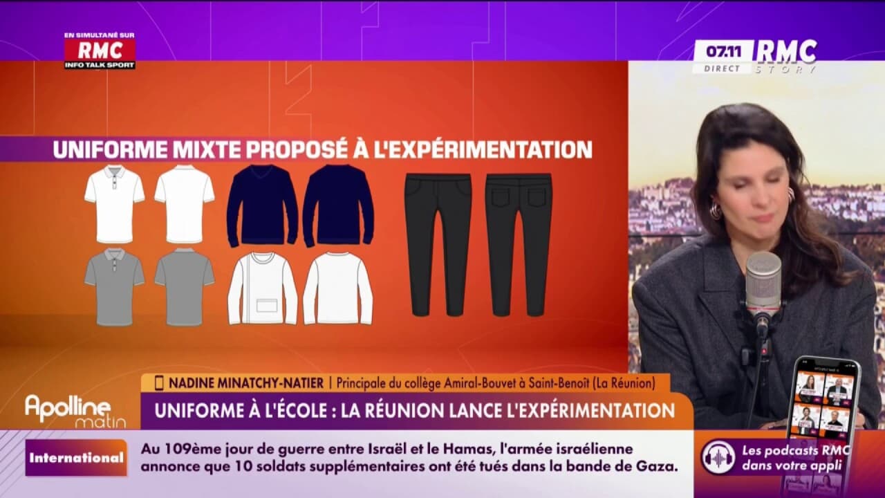 Uniforme à l'école : "Les élèves sont ravis"