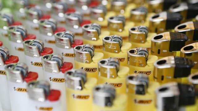 Bic a choisi de se recentrer sur ses produits phares, tels que les briquets.
