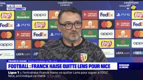 Ligue 1: Franck Haise quitte Lens pour Nice