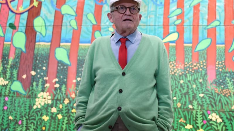 David Hockney en 2018