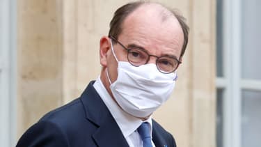 Le Premier ministre Jean Castex à Paris le 3 février 2021