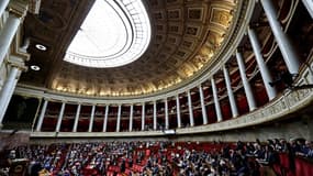 L'hémicycle de l'Assemblée nationale à Paris, le 18 juillet 2024