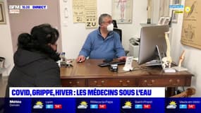 Covid, grippe, hiver : les médecins sous l'eau