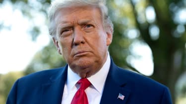 L'ancien président Donald Trump, le 21 septembre 2020 à Washington