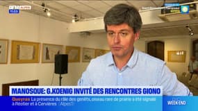 Alpes-de-Haute-Provence: l'essayiste Gaspard Koenig invité des rencontres Giono à Manosque