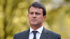 Manuel Valls à l'Hôtel des Invalides le 19 septembre 2013.