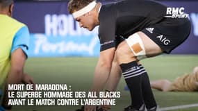 Mort de Maradona : Le magnifique hommage des All Blacks avant le match contre l'Argentine