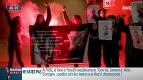"Nuit debout" d'antispécistes devant des abattoirs: face à face tendu entre militants et agriculteurs