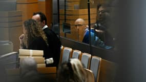 Cédric Jubillar, le 22 septembre 2025, pour son procès à la cour d'assises du Tarn.