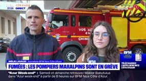 Alpes-Maritimes: 90% des sapeurs-pompiers en grève depuis le 8 février