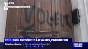 Tags antisémites découverts à Levallois-Perret: l'auteur présumé interpellé et placé en garde à vue