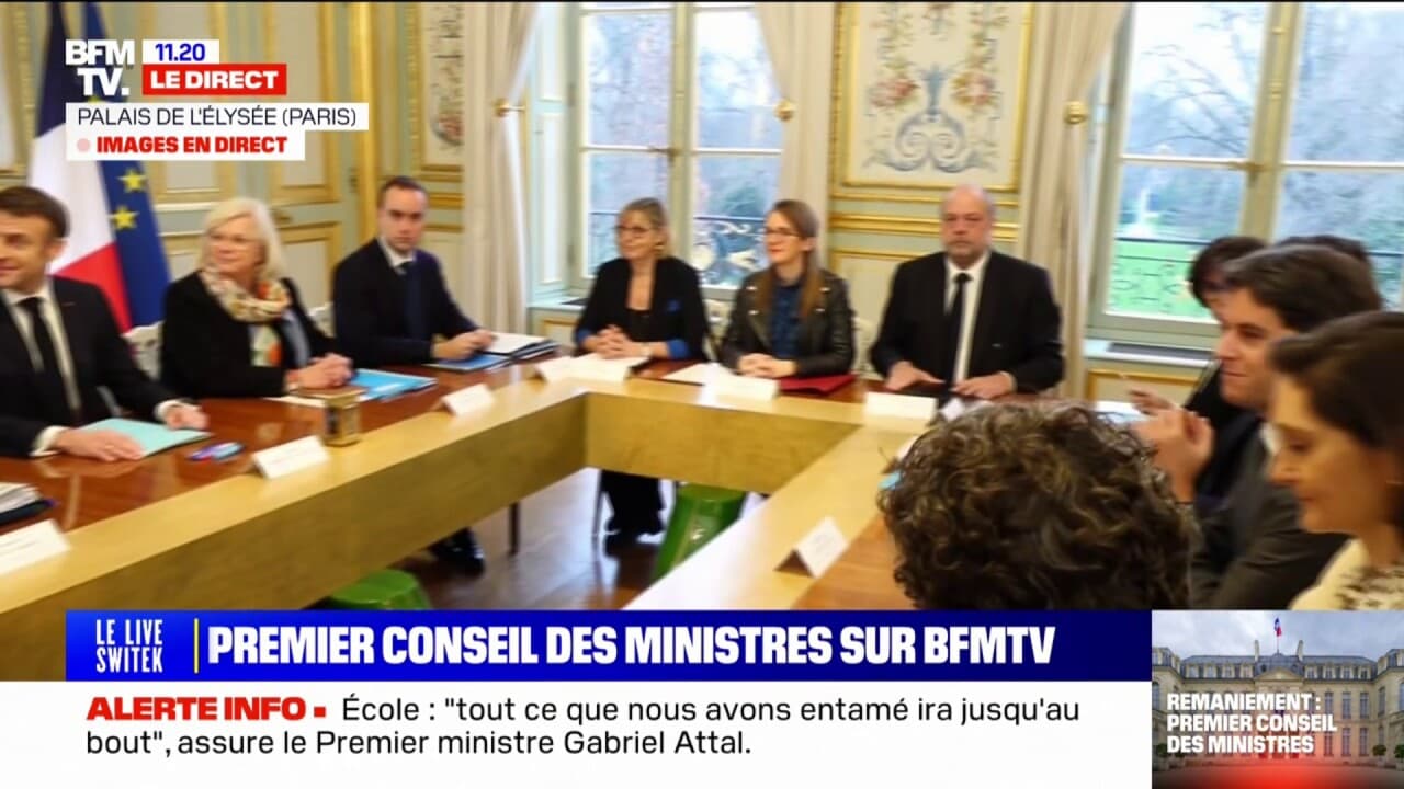 Bien Un Gouvernement Rassembl Au Travail Les Mots D Emmanuel