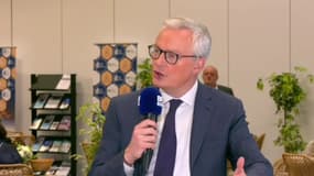 Bruno Le Maire sur BFM Business ce mardi 17 octobre à l'occasion des Rencontres Roissy Meaux Aéropôle.