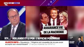 François Hollande: "Un candidat LFI ne peut pas gagner face à l'extrême droite"