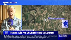 Robert Cahu, maire de Canaules-et-Argentières s'exprime après l'agression mortelle d'une femme de 93 ans par un chien dans un cimetière