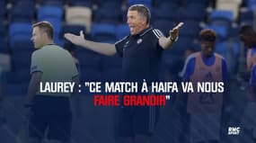 Qualifs Ligue Europa : "Le match à Haifa va faire grandir Strasbourg" affirme Laurey