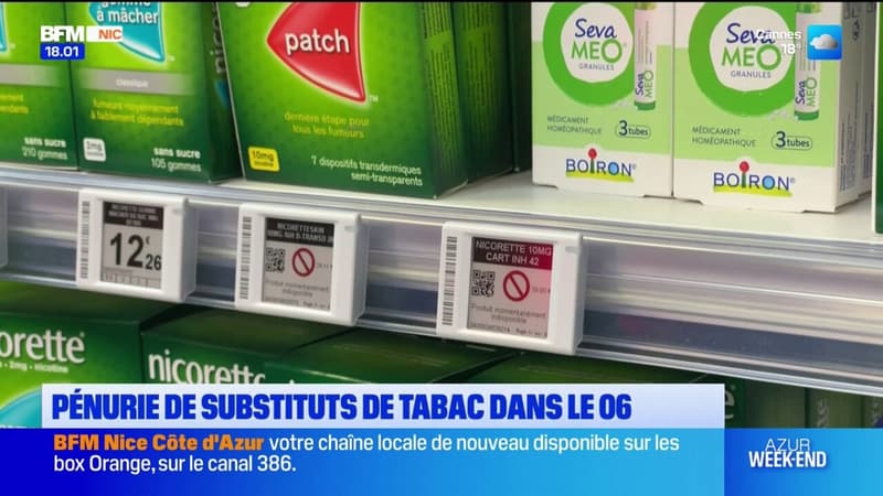 Alpes-Maritimes: les substituts de tabac manquent à l'appel dans les pharmacies