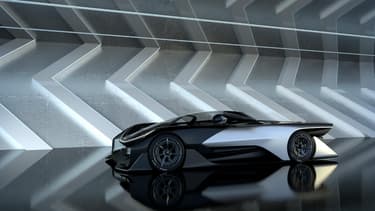 La supercar FFZERO1 est le premier modèle du constructeur américano-chinois Faraday.