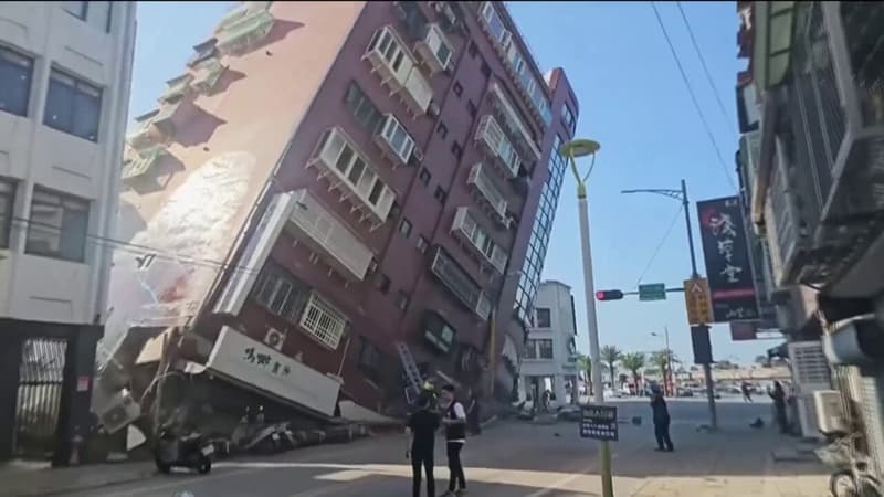 Un puissant séisme de magnitude 7,5 frappe Taïwan, au moins 50 blessés selon un premier bilan