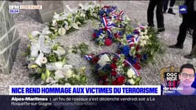 Nice: un hommage rendu aux victimes du terrorisme