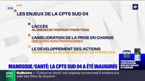 Alpes-de-Haute-Provence: la communauté professionnelle territoriale de santé (CPTS) Sud a été inaugurée
