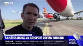 L'aéroport de Châteauroux transformé en un immense garage à avions
