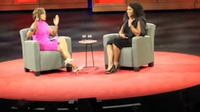 La journaliste Gayle King et Serena Williams ce mardi