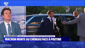 Macron monte au créneau face à Poutine - 20/08