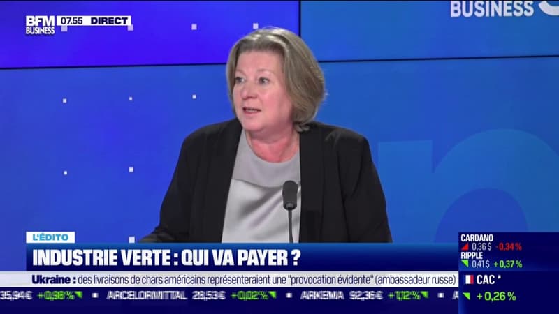 L'Edito : industrie verte, qui va payer ?