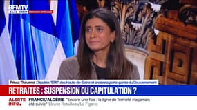"Plutôt que de tweeter, je pense qu'il faut faire une réunion de groupe", répond Prisca Thévenot à Bruno Retailleau qui se dit "effaré par la lâcheté du gouvernement"