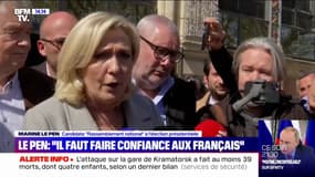 Marine Le Pen: "Même si Valérie Pécresse donnait une consigne de vote, elle ne serait probablement pas suivie"