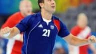 Mickaël Guigou, ici sous le maillot de l'équipe de France, a été décisif contre Kolding