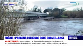 Fréjus: l'Argens reste sous surveillance