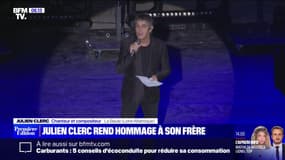 L'hommage de Julien Clerc à son "petit frère" Gérard Leclerc lors de son concert à La Baule