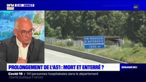 Prolongement de l'A51: Marcel Cannat, vice-président des Hautes-Alpes préconise des "solutions alternatives"