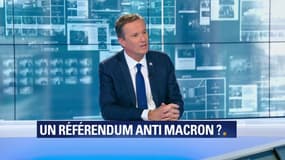 Macron félicité par le petit-fils de Gaulle: pour Nicolas Dupont-Aignan, "cette petite scénette de communication politique ne trompera pas les Français"