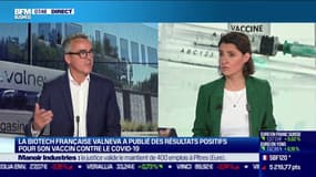 Franck Grimaud (Directeur Général de Valneva): "On pourra avoir un vaccin disponible en Europe sur le premier semestre 2022"