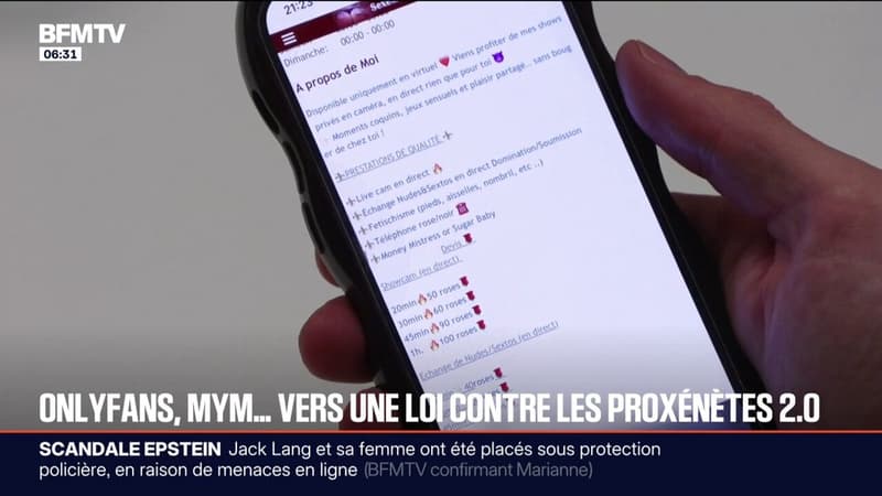Le Sénat se penche sur une proposition de loi pour lutter contre les dérives des agents Onlyfans et Mym