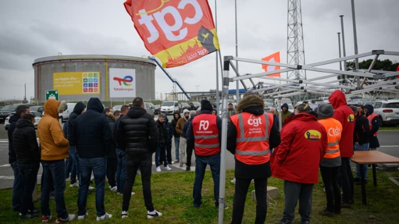 Grèves: dans les raffineries, le mouvement se durcit