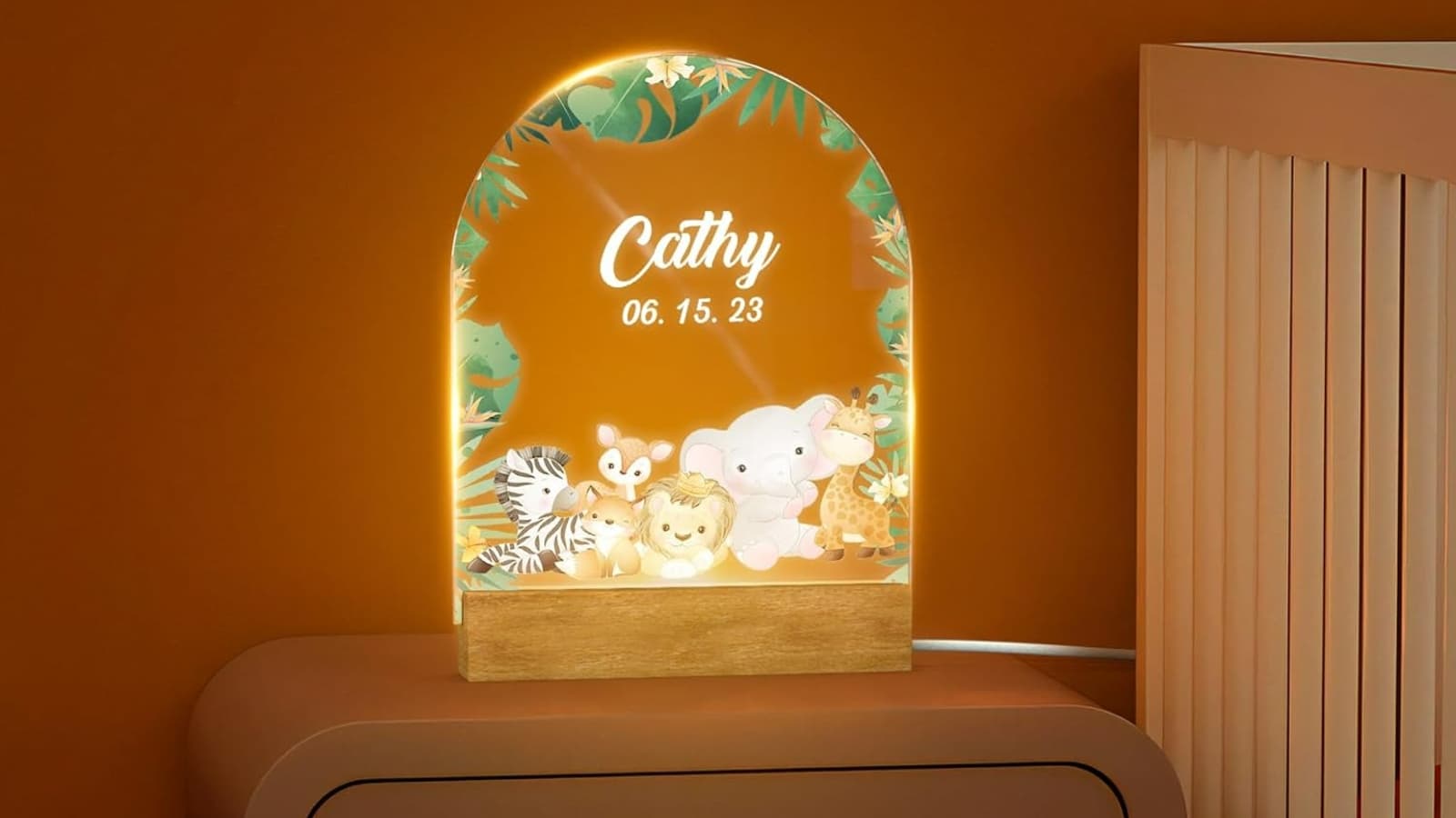 Idée cadeau baptême - Veilleuse bébé