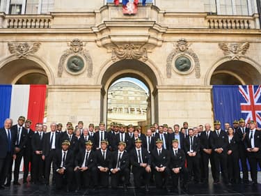 Les All Blacks reçus à la mairie de Lyon le 1er septembre 2023.