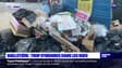 Lyon: trop de déchets dans les rues de la Guillotière